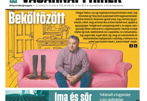 <h1>Vasárnapi Hírek, 2015. december 19., 51-52. szám</h1>-