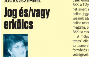 Jogászszemmel: Jog és/vagy erkölcs