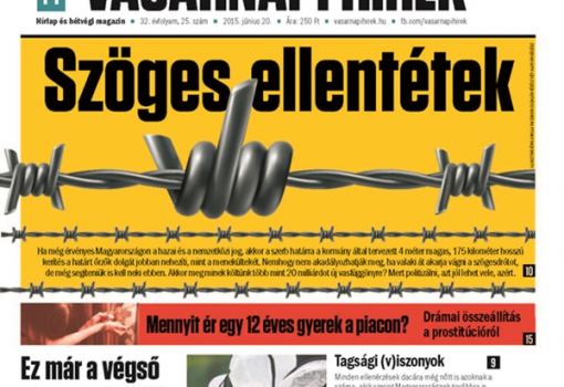<h1>Vasárnapi Hírek, 2015. június 20., 25. szám</h1>-